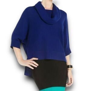 BCBGMaxAzria Royal Blue Reece Sweater Sz L